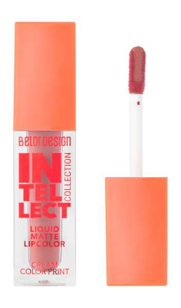 BelorDesign Intellect Liquid Matte Lipcolour Жидкая матовая губная помада | 1 Латте