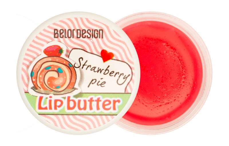BelorDesign Strawberry Pie Lip Butter Масло для губ с клубничным вкусом
