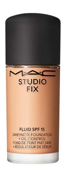 MAC Studio Fix Fluid 24HR Matte Foundation + Oil Control SPF 15 Mini Устойчивая тональная основа с матовым финишем в мини-формате | NW15